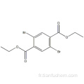 Acide 1,4-benzènedicarboxylique, ester 2,5-dibromo, 1,4-diéthylique CAS 18013-97-3
